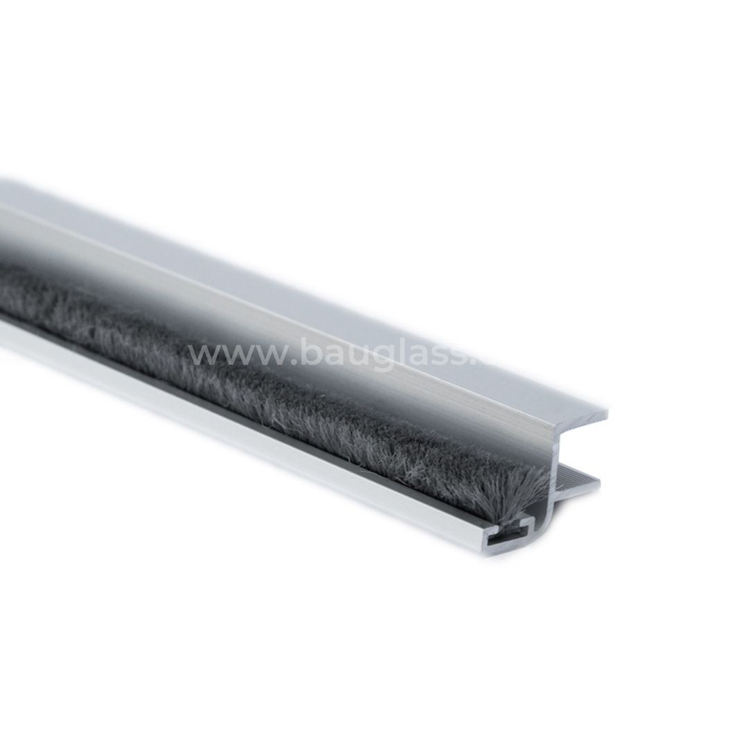 10 mm Küçük (h) Alüminyum Cam Balkon Fitili 2.50 M - Görsel 2